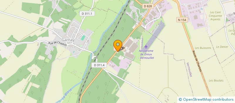 localisation de l'entreprise GARAGE SENECHAUX à GARNAY