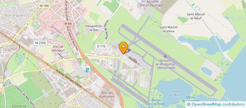 localisation de l'entreprise GARAGE SMB  MAUGUIO