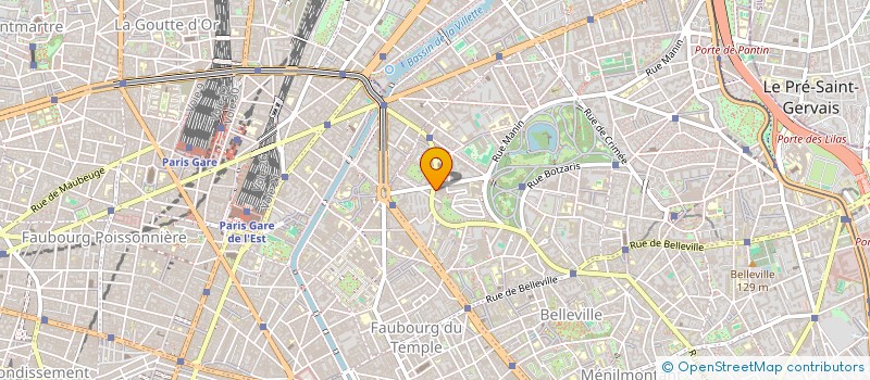 localisation de l'entreprise GARAGE SOGA à PARIS
