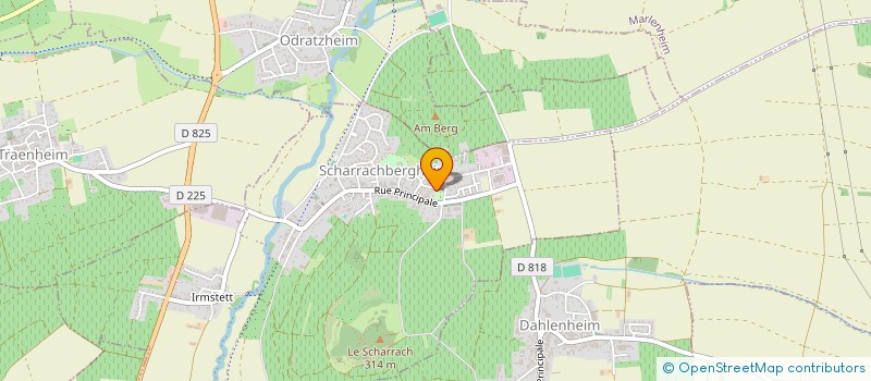 localisation de l'entreprise GARAGE SPECHT  KNRSHEIM