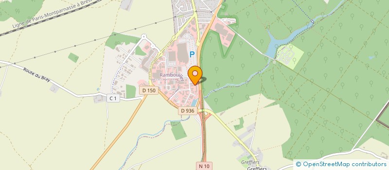 localisation de l'entreprise GARAGE STAR AUTO à RAMBOUILLET