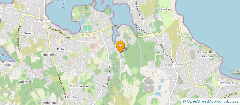 localisation de l'entreprise GARAGE STEPHAN à PERROS-GUIREC