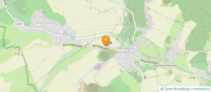 localisation de l'entreprise GARAGE STOETZEL  PREUSCHDORF