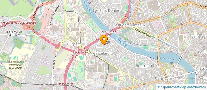 localisation de l'entreprise GARAGE TAPIA à TOULOUSE