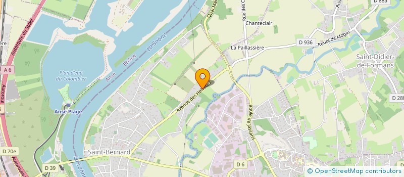 localisation de l'entreprise GARAGE THETE  SAINT-BERNARD