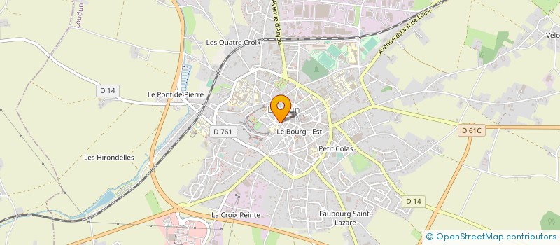 localisation de l'entreprise GARAGE THIBAULT  SAMMARCOLLES