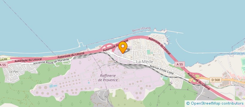 localisation de l'entreprise GARAGE TOLOS à CHATEAUNEUF-LES-MARTIGUES