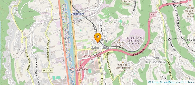 localisation de l'entreprise GARAGE TOMA  NICE