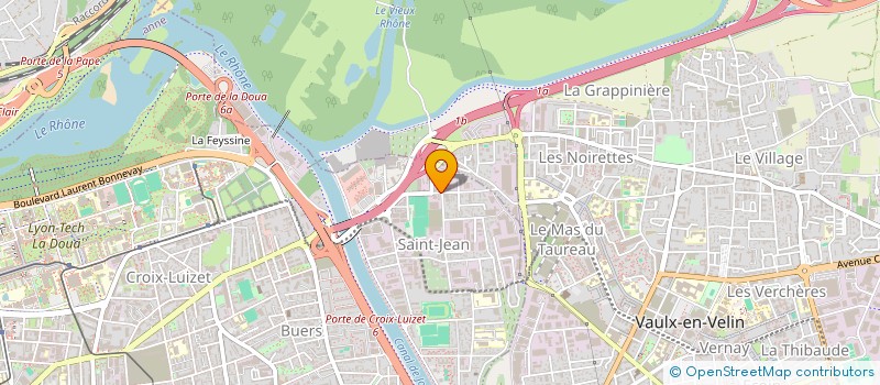 localisation de l'entreprise GARAGE TONY  VILLEURBANNE