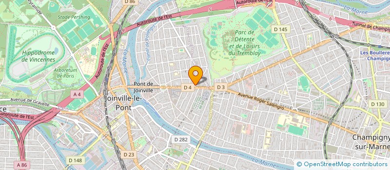 localisation de l'entreprise GARAGE TOVAUTOS  JOINVILLE-LE-PONT