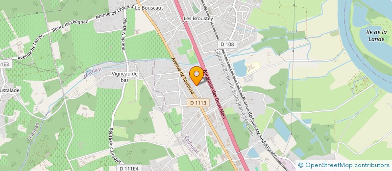 localisation de l'entreprise GARAGE TRIX-AUTO  CADAUJAC