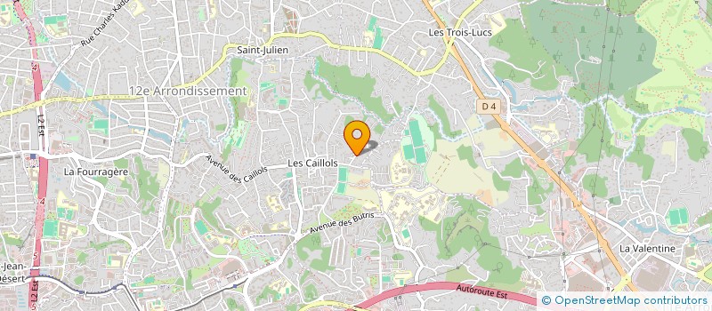 localisation de l'entreprise GARAGE VAG PRO  MARSEILLE