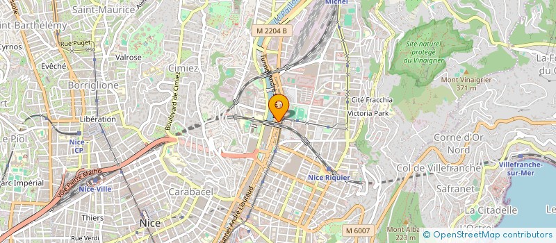localisation de l'entreprise GARAGE VERANY  NICE
