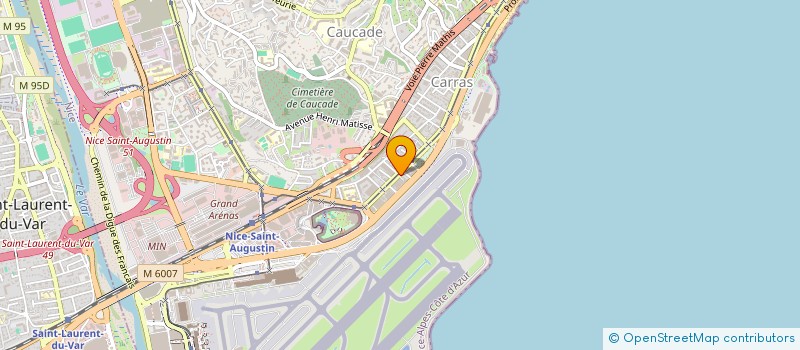 localisation de l'entreprise GARAGE VIALLANT à NICE