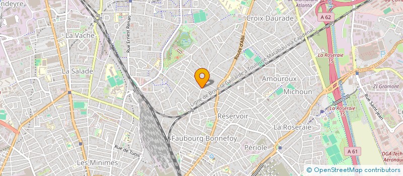 localisation de l'entreprise GARAGE VICTOR DOS SANTOS à TOULOUSE
