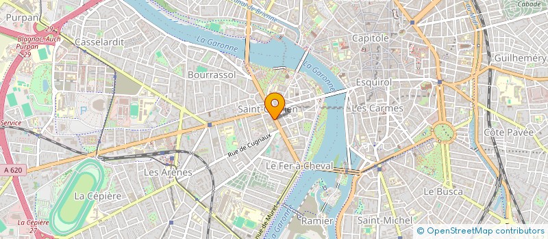 localisation de l'entreprise GARAGE VIE ET COMPAGNIE à TOULOUSE
