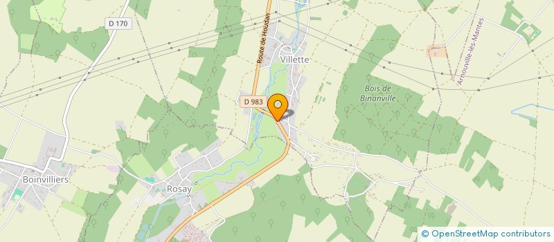 localisation de l'entreprise GARAGE VILLETTE AUTO  VILLETTE