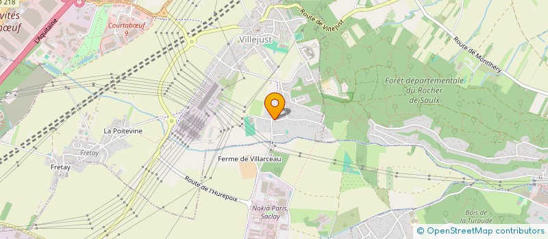 localisation de l'entreprise GARAGE VINCENT PROUST AUTOMOBILE  VILLEJUST