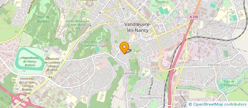 localisation de l'entreprise GARAGE VUILLEMIN  GOIN