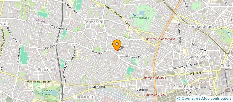 localisation de l'entreprise GARAGE WILSON à BORDEAUX
