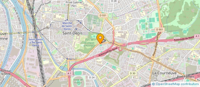 localisation de l'entreprise GARAGE WILSON à SAINT DENIS