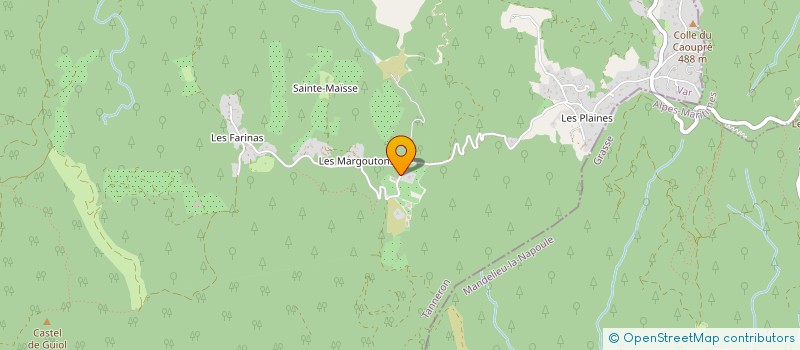 localisation de l'entreprise GARAGES IMMO  TANNERON