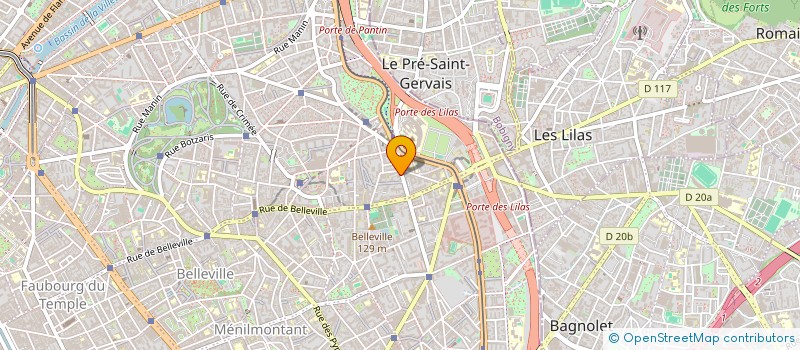 localisation de l'entreprise GARALIB  PARIS