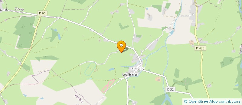 localisation de l'entreprise GARALOISIR  SERVILLY