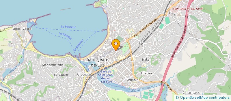 localisation de l'entreprise GARANCE ATELIER DU CHEVEU à SAINT-JEAN-DE-LUZ