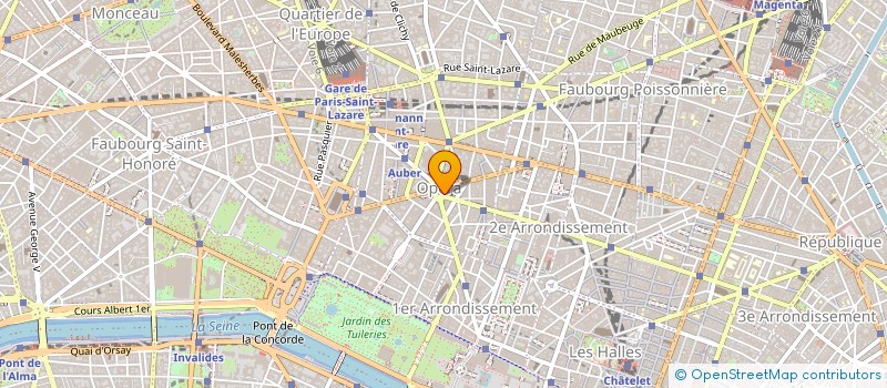 localisation de l'entreprise GARANCE AUDIT  PARIS