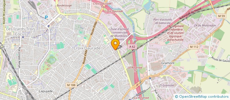 localisation de l'entreprise GARANCE CASSIEN à TOULOUSE