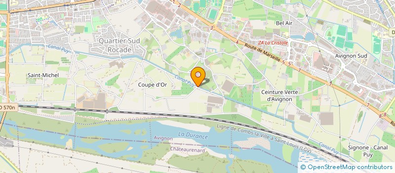 localisation de l'entreprise GARANCE CONSTRUCTION  AVIGNON