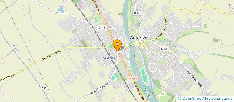 localisation de l'entreprise GARANCE D'ALIZARINE  AUTERIVE