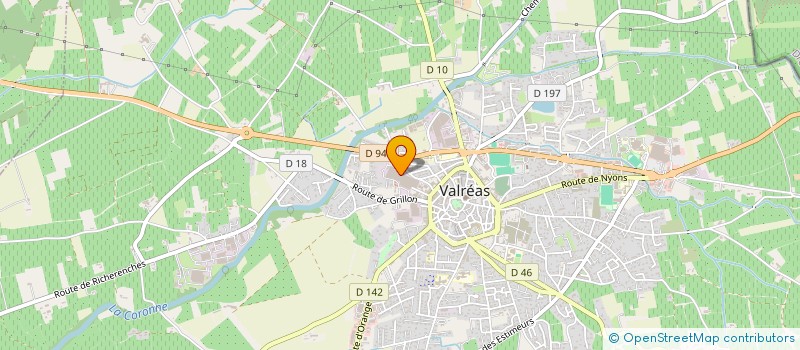 localisation de l'entreprise GARANCE DES TEINTURIERS DE PROVENCE à VALREAS