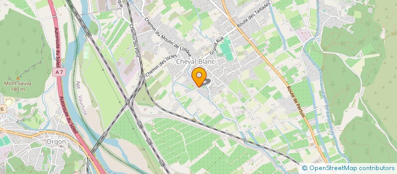 localisation de l'entreprise GARANCE & FARIGOULE  CHEVAL-BLANC