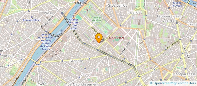 localisation de l'entreprise GARANCE SECURITY SARL à PARIS