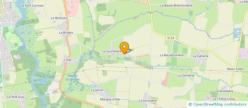 localisation de l'entreprise GARANDAL à PETIT MARS