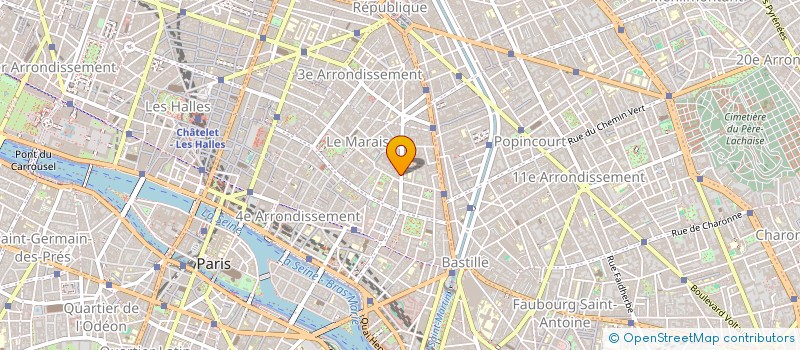 localisation de l'entreprise GARANDEAU CONSULTING à PARIS
