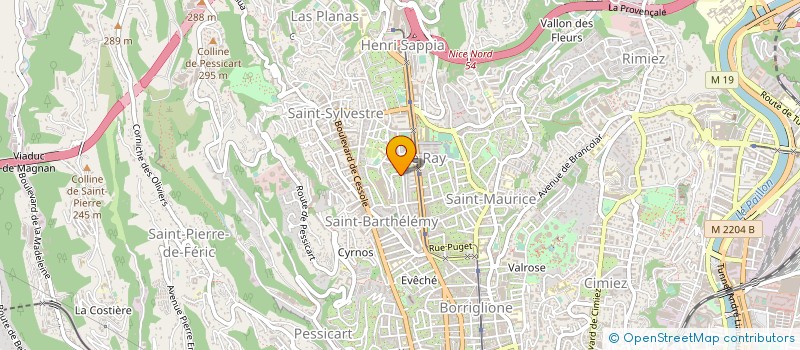 localisation de l'entreprise GARANT SERVICE à NICE
