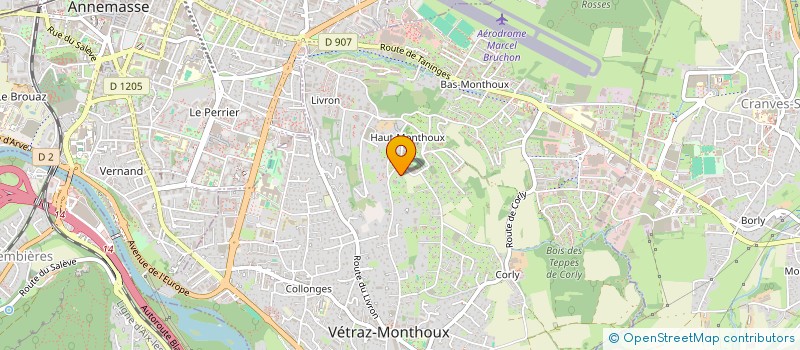 localisation de l'entreprise GARANTHEO PATRIMOINE  VETRAZ-MONTHOUX