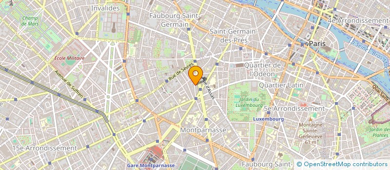 localisation de l'entreprise GARANTI BATIMEN TRAVAU PUBLI 4 à PARIS