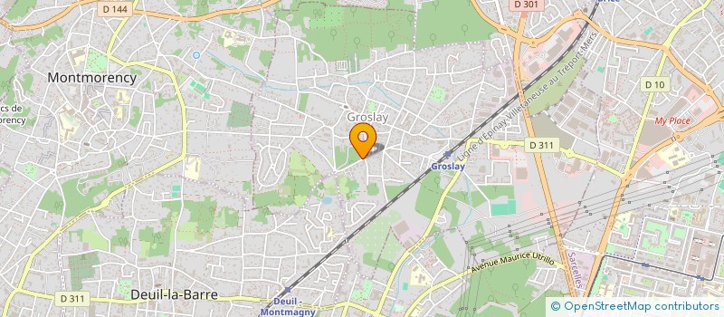 localisation de l'entreprise GARANTIE AUBARINENQUE à GROSLAY
