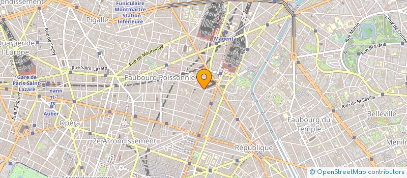 localisation de l'entreprise GARANTIE ET GESTION à PARIS