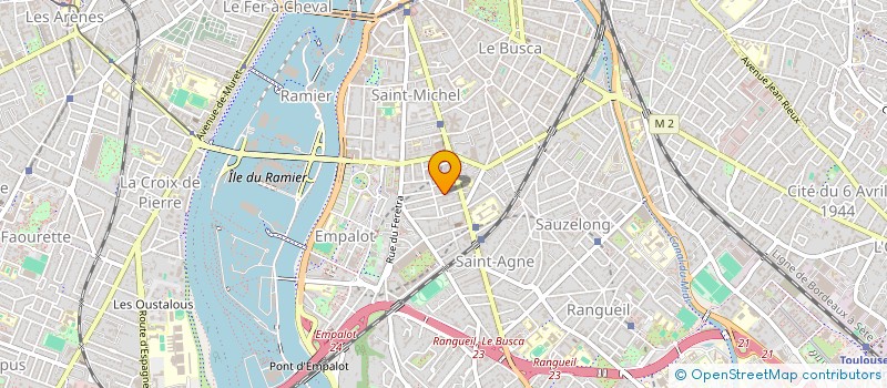 localisation de l'entreprise GARAT-LAPOMME à TOULOUSE