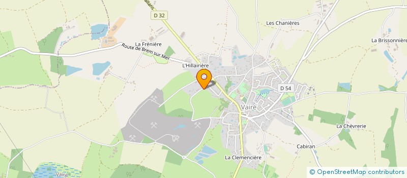 localisation de l'entreprise GARATELLE BRASSERIE BIO DU PAYS DES OLONNES à VAIRE