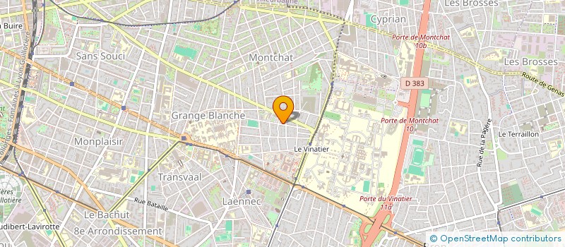 localisation de l'entreprise GARATZEKO à CORBAS