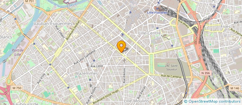 localisation de l'entreprise GARAU BTP à LILLE