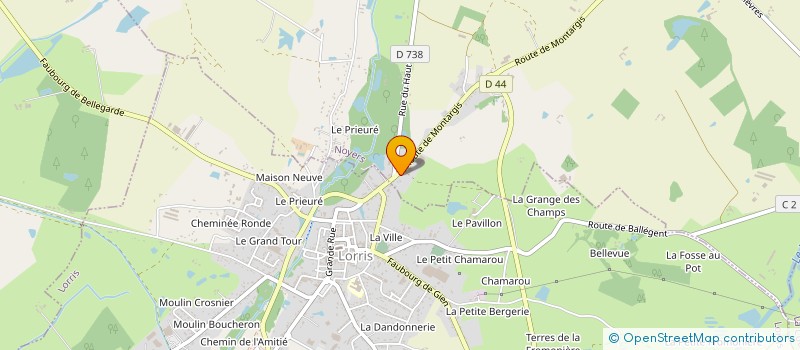 localisation de l'entreprise GARAVOGLIA CHARPENTE à NOYERS