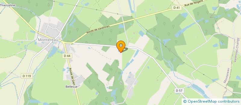 localisation de l'entreprise GARAVOGLIA ENVIRONNEMENT à MONTEREAU