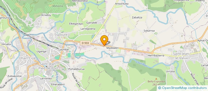 localisation de l'entreprise GARAZI LOCATION SERVICE  ISPOURE